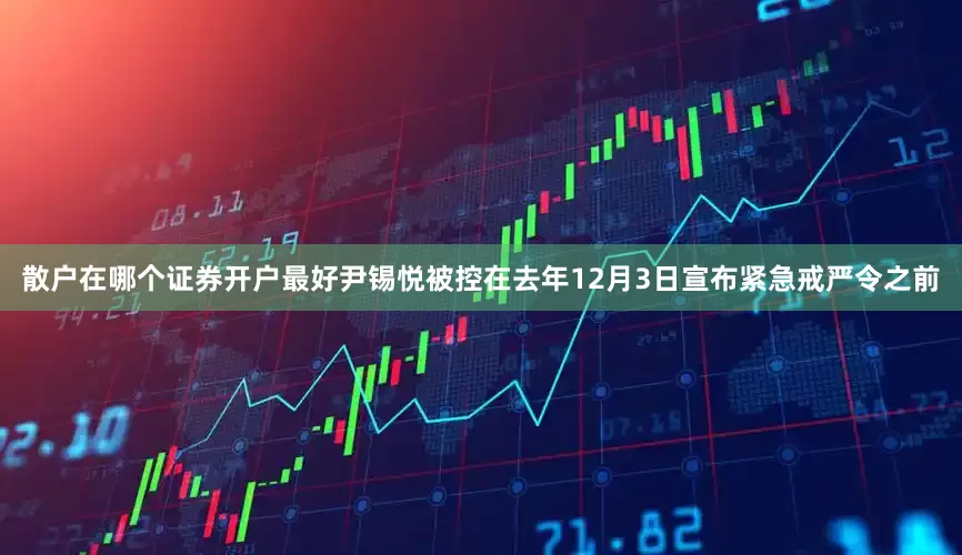 散户在哪个证券开户最好尹锡悦被控在去年12月3日宣布紧急戒严令之前